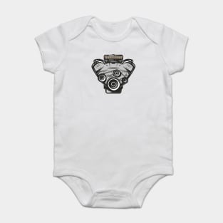 Vintage Engine Baby Bodysuit